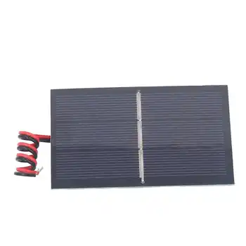 Sončne celice, Mini DIY solarnimi 0,65 W z Žico za Prenosni napajalnik